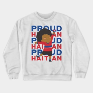 Happy Haitian Flag Day Celebration Haiti Proud Crewneck Sweatshirt